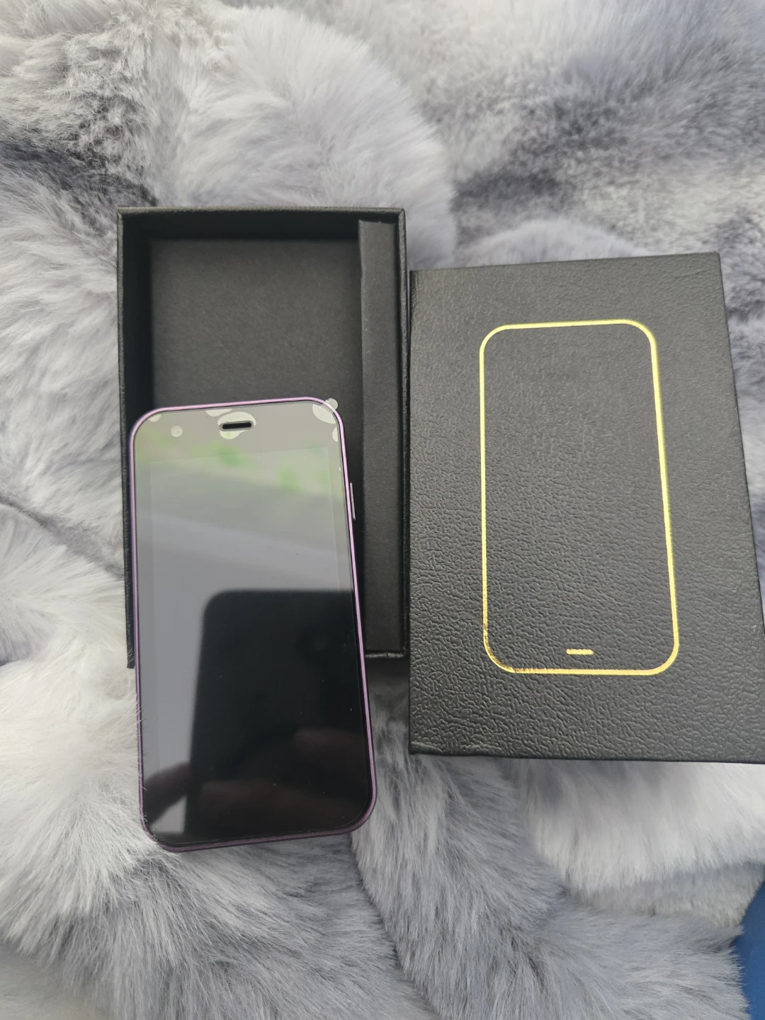 Mini Smart Phone XS15 Purple - photo 2