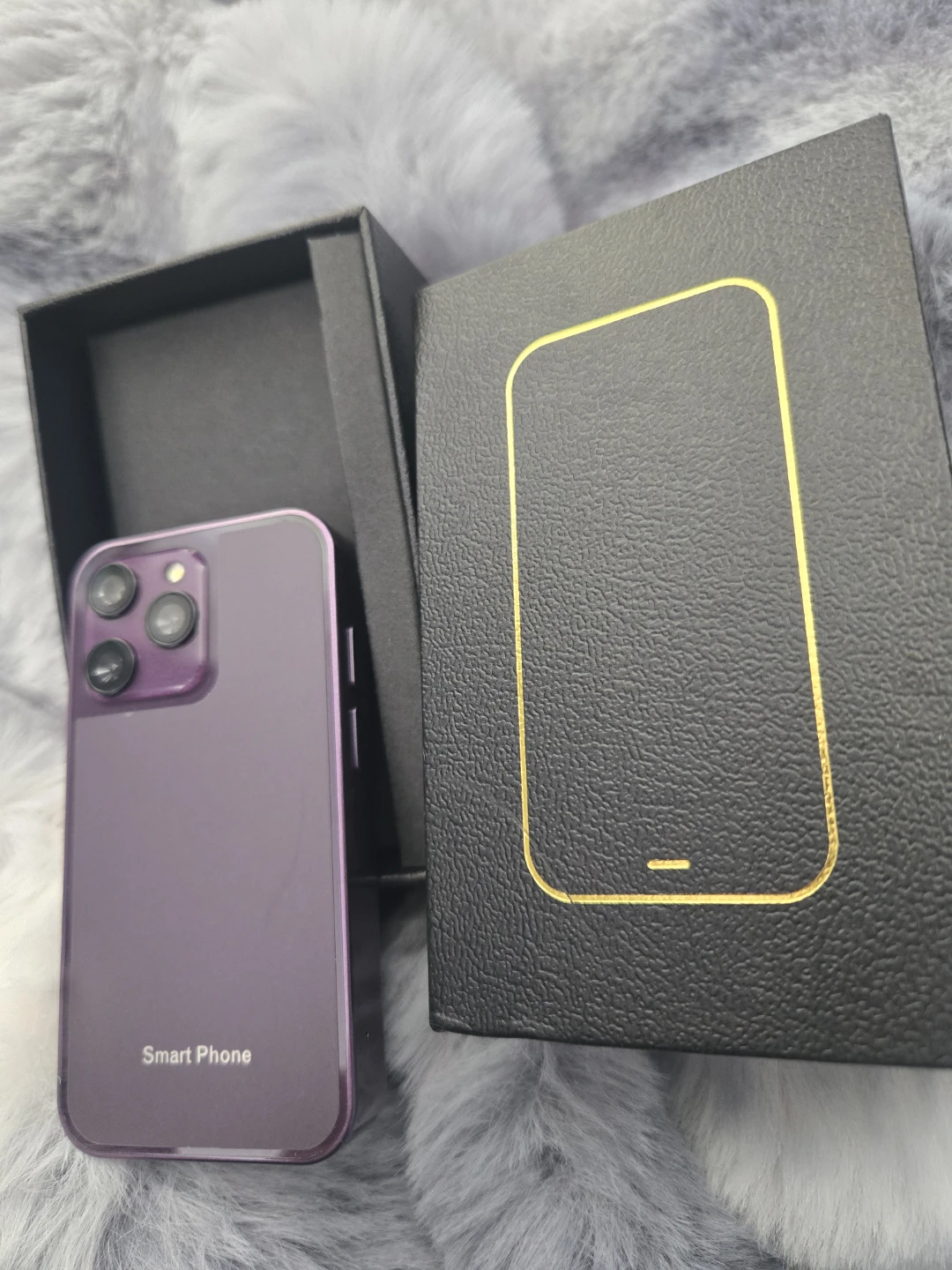 Mini Smart Phone XS15 Purple - photo 3
