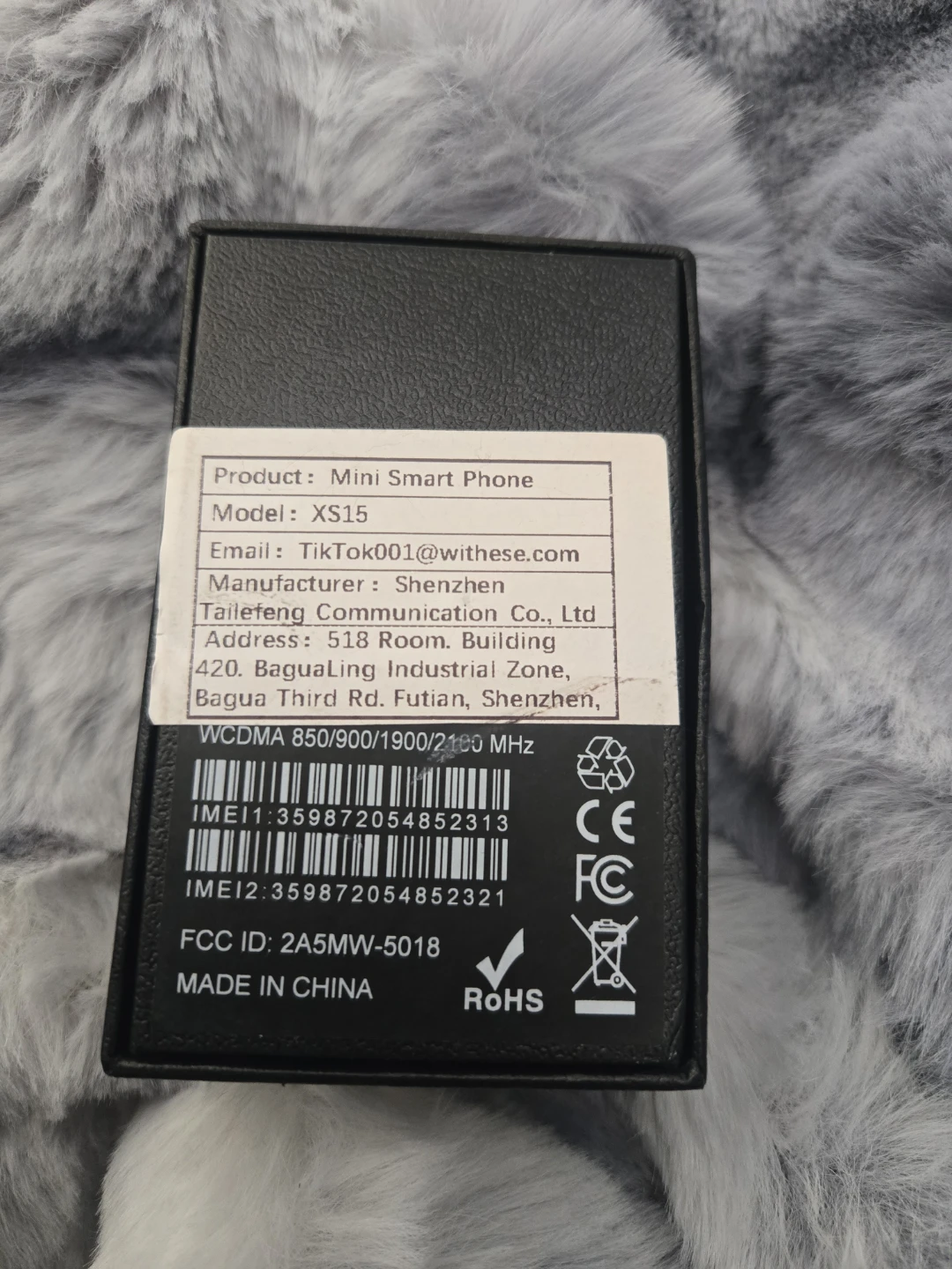 Mini Smart Phone XS15 Purple - photo 4
