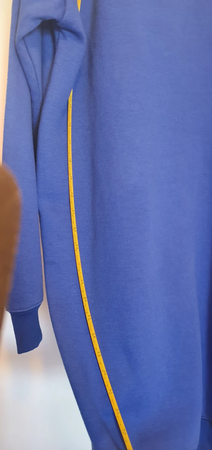 Blue Mr. MOTO MOTO Hoodie Dress - photo 4