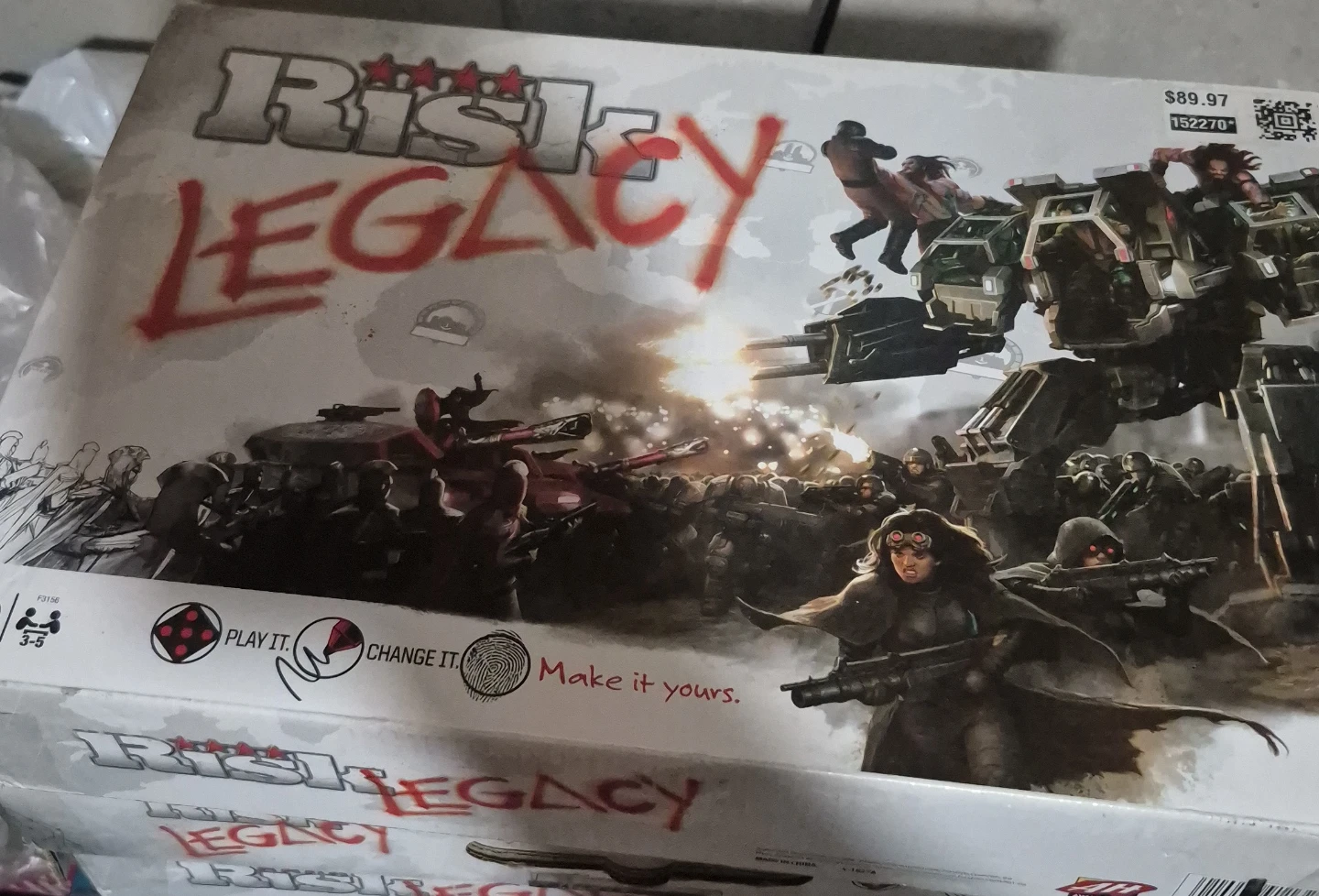 Risk Legacy Board Game