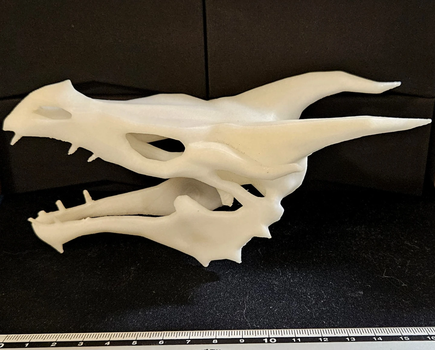 3x 3D Printed Dragon Skull + Ram Skull + Seahorse - photo 2