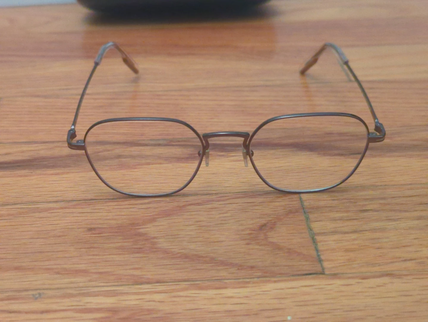 Ermenegildo Zegna - Dark Brown Titanium Eyeglasses with Case - photo 2