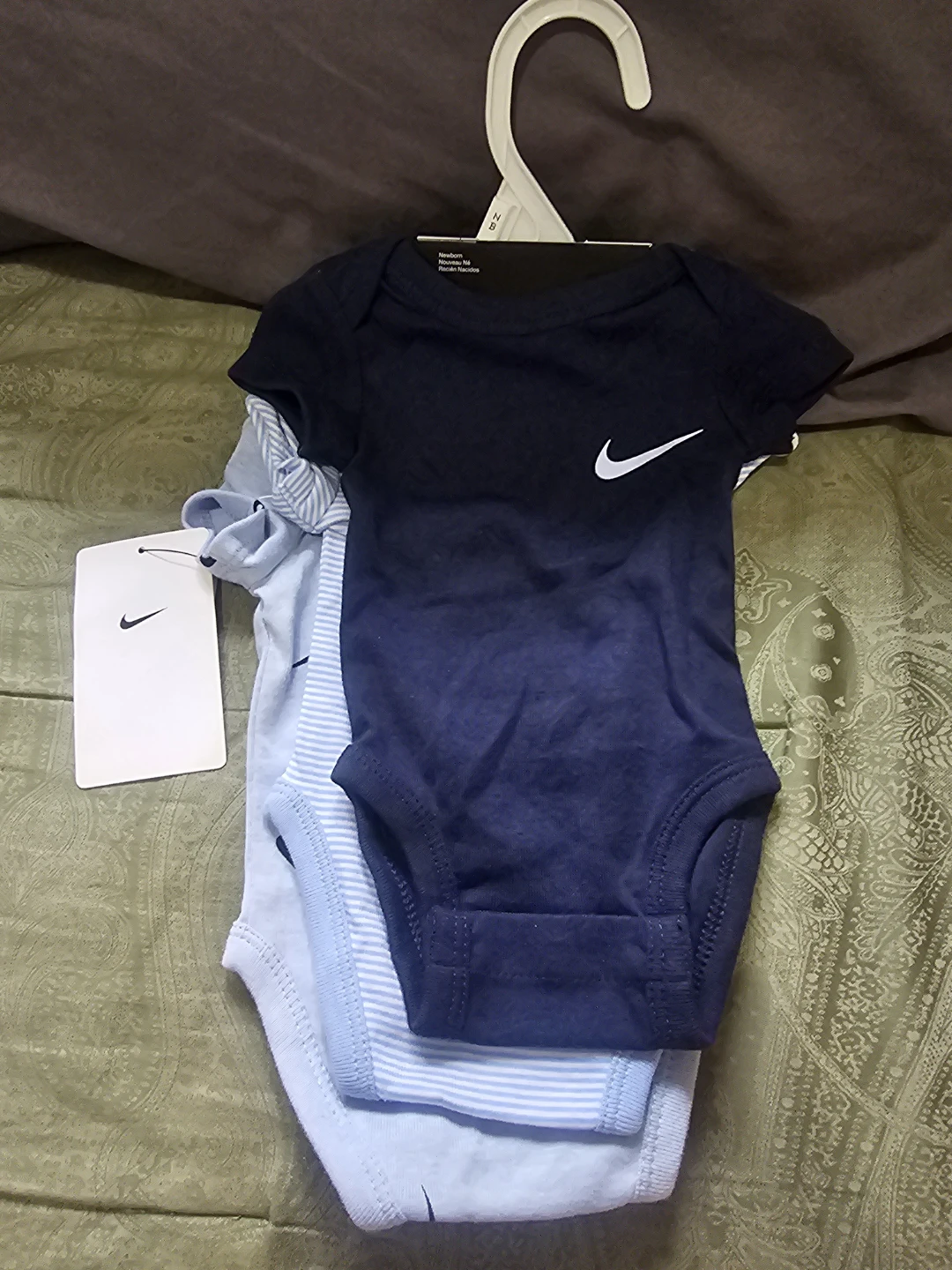 Nike Newborn Bodysuits 3 Pack
