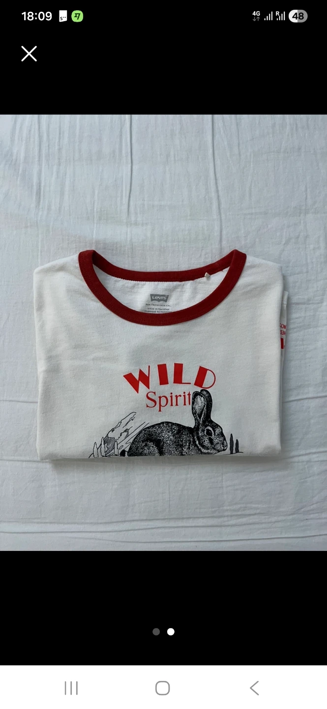 Levi's Wild Spirit Rabbit Graphic T-Shirt - photo 2