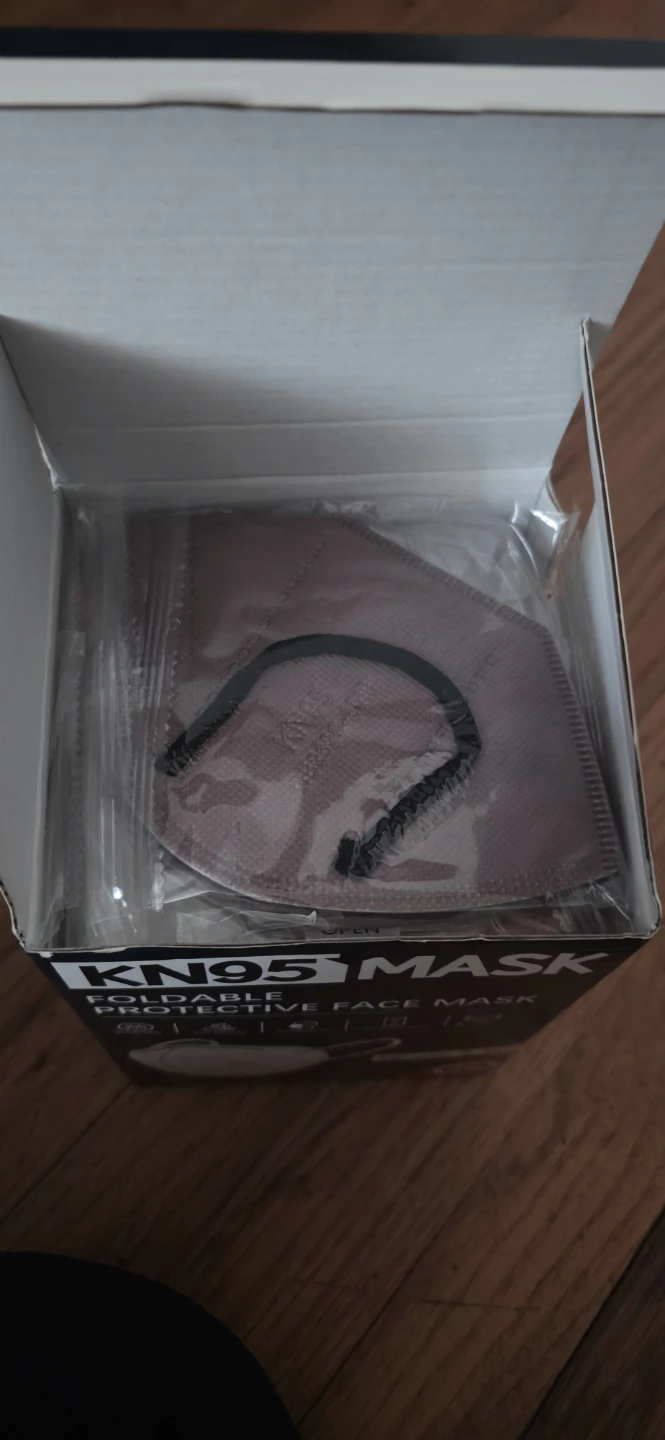 KN95 Foldable Protective Face Masks - 50 Count - photo 3