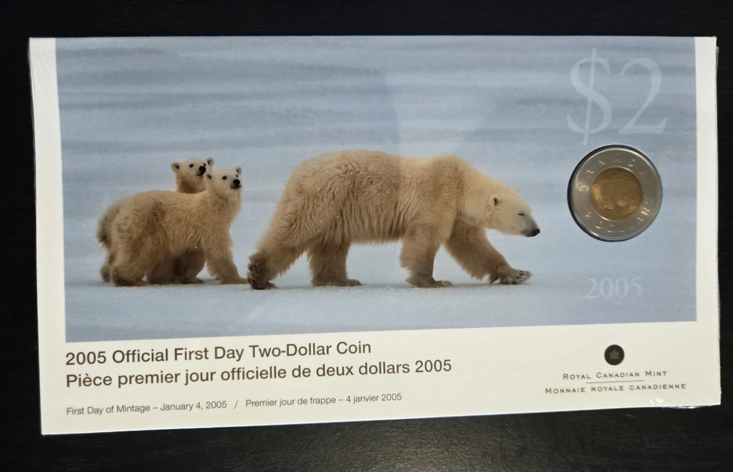 Lot of 4 Official First Day Can. Coin Sets RCM 2005-06 - photo 5