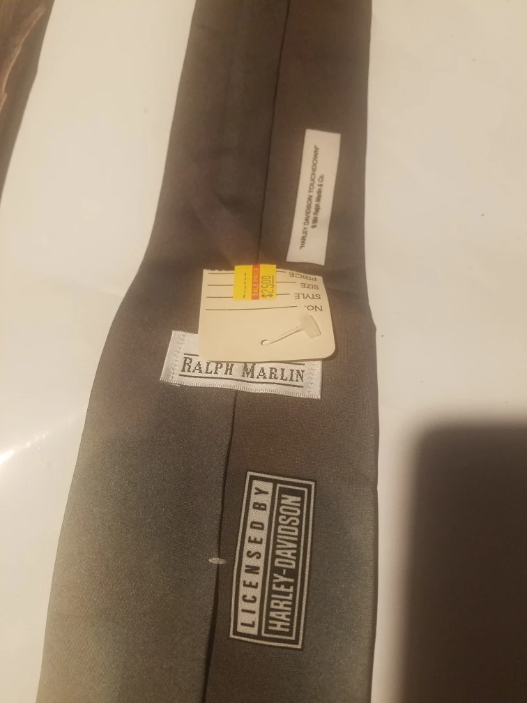 Ralph Marlin Licensed Harley-Davidson Tie - photo 3