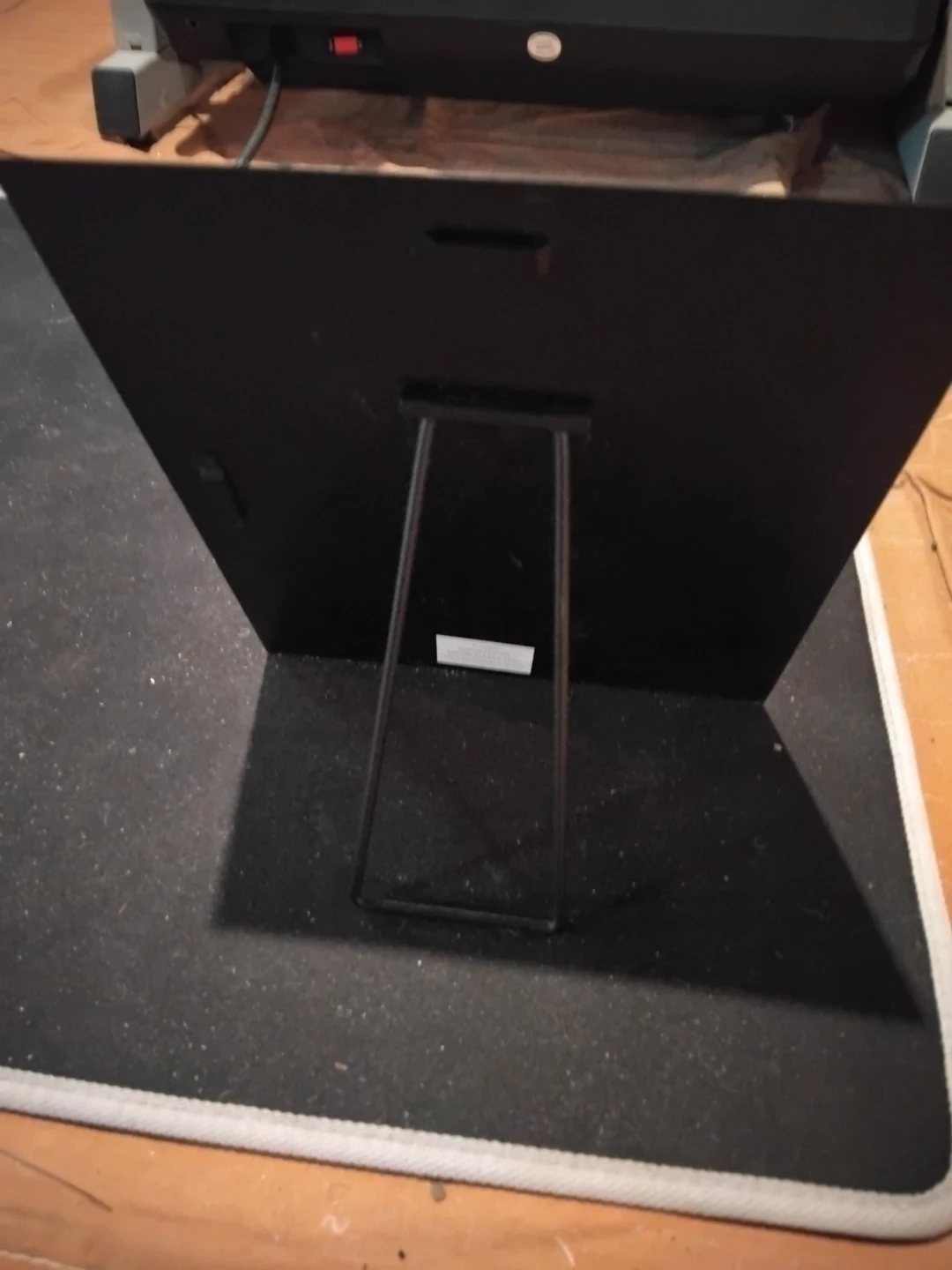 Magnetic Black Photo Frame with Stand - photo 2