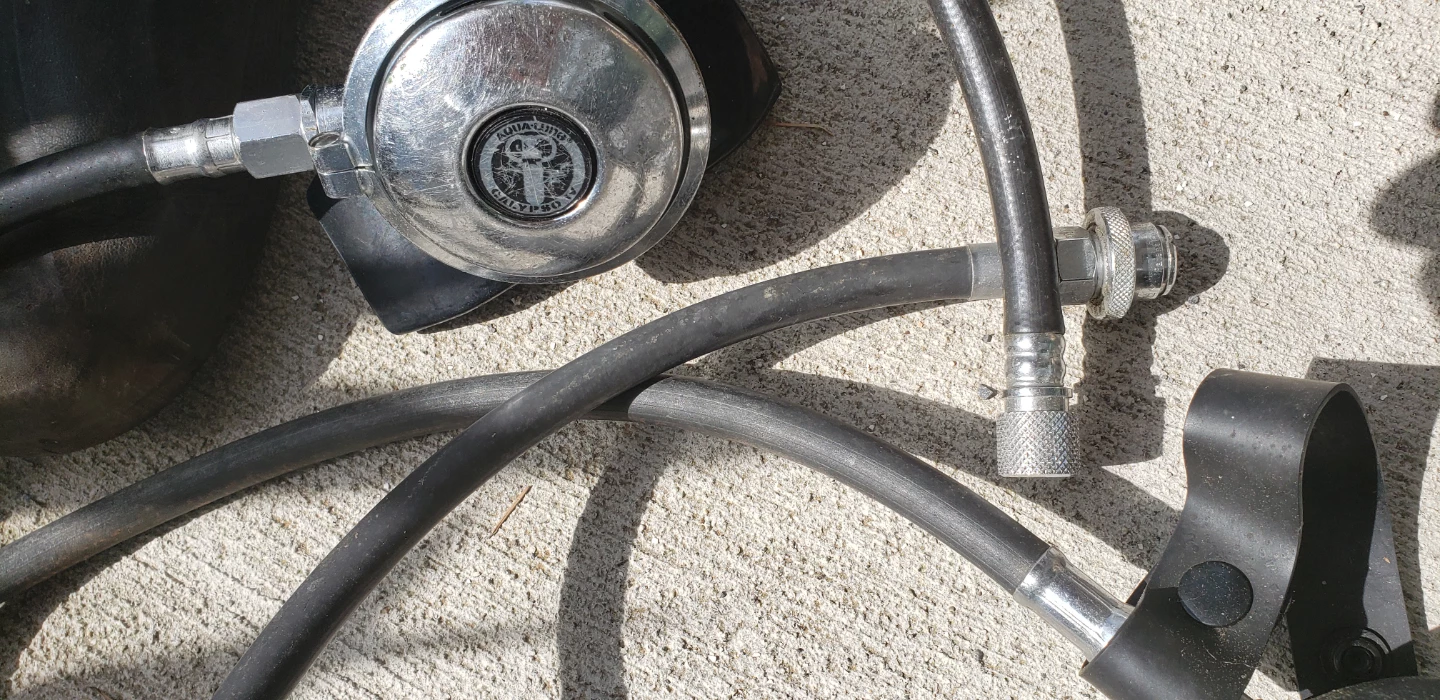 Scuba Regulator and Pressure Gauge Set - photo 3