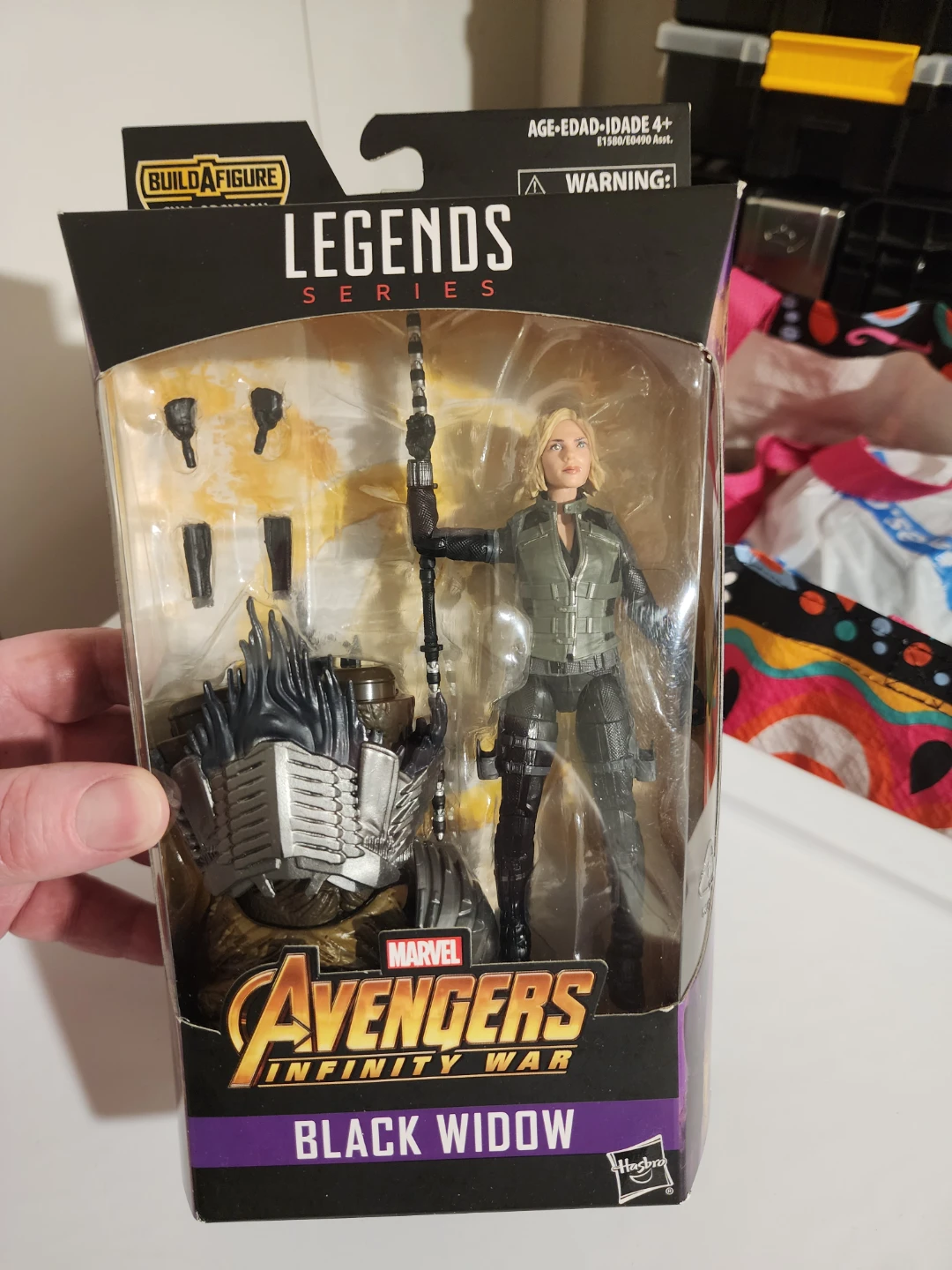 Marvel Legends Black Widow Infinity War Action Figure - photo 2