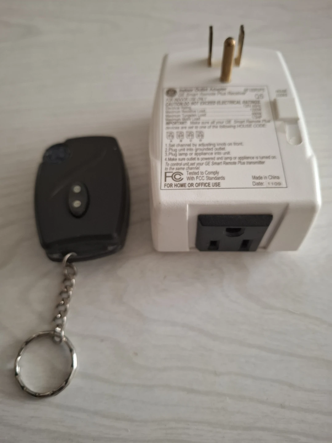 GE Indoor Remote Control Outlet - photo 2