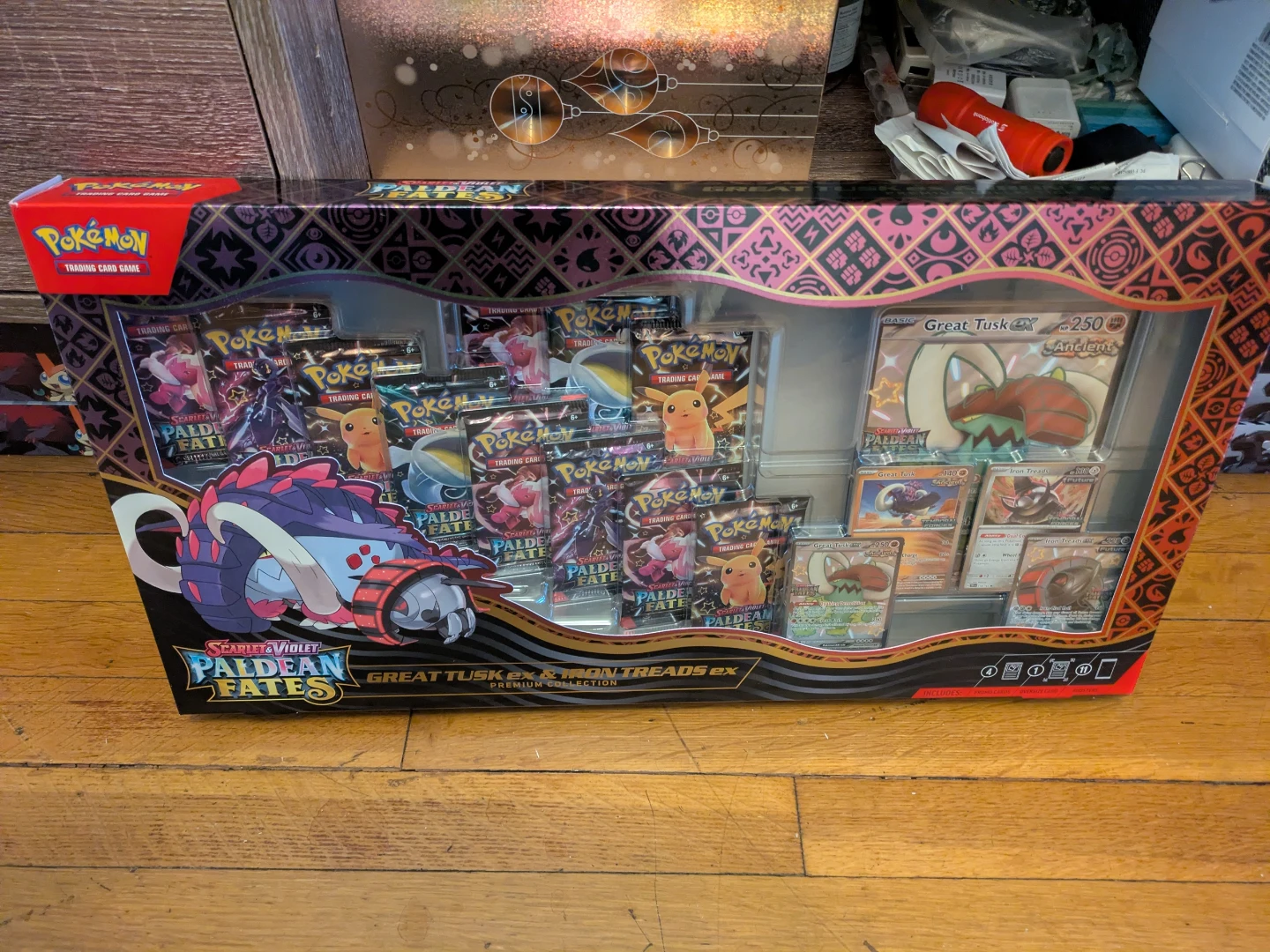 Pokemon Paldean Fate Great Tusk premium collection
