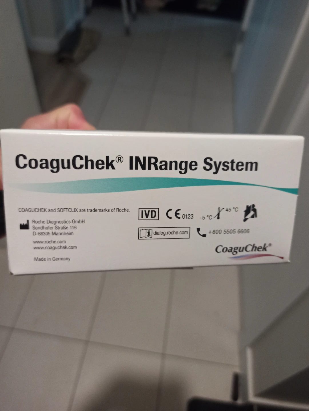 KIT COAGUCHEK INRANGE MONITOR + 24 TEST STRIPS - photo 3
