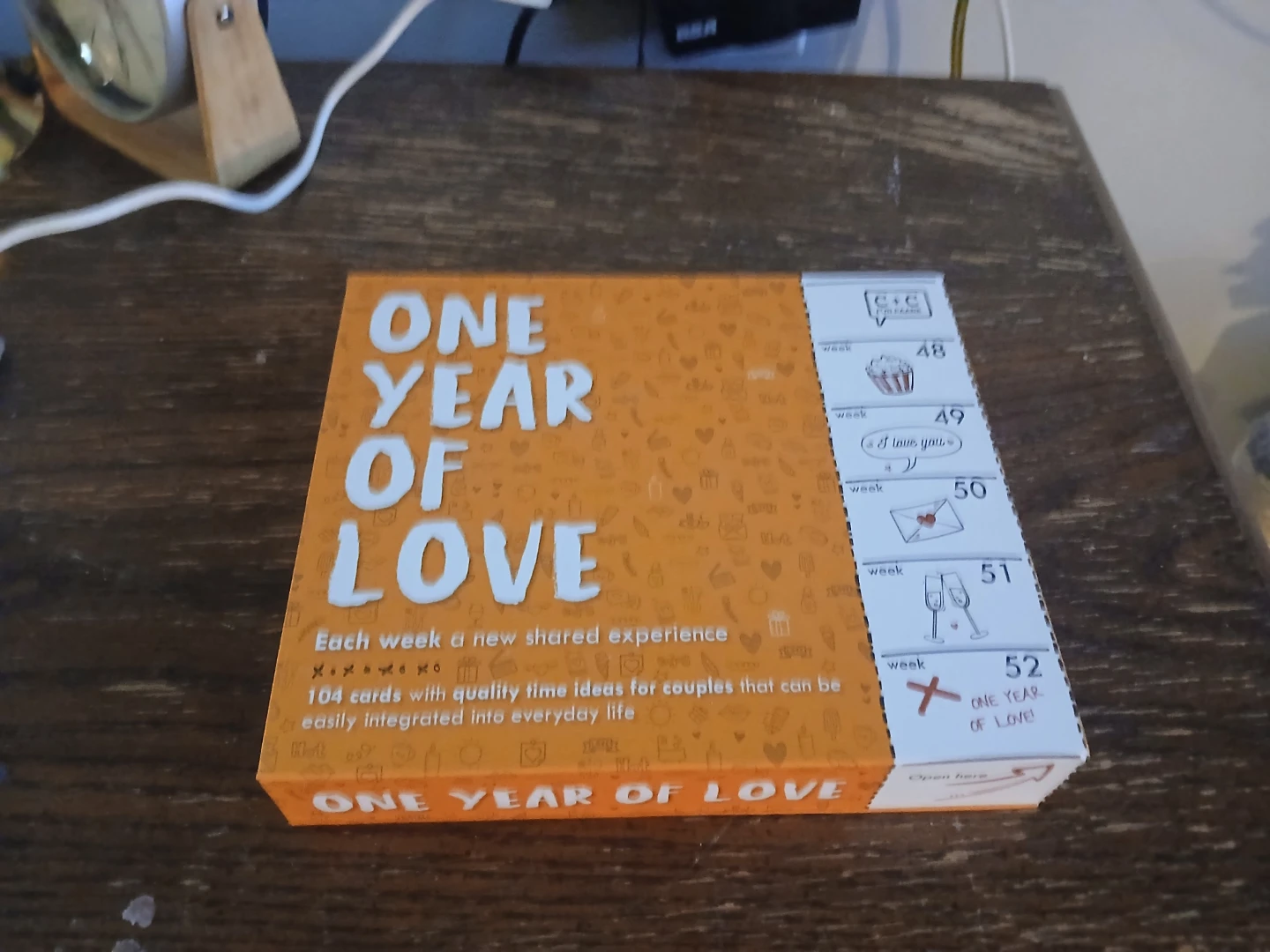 Couple Tastic One Year of Love Activity Box