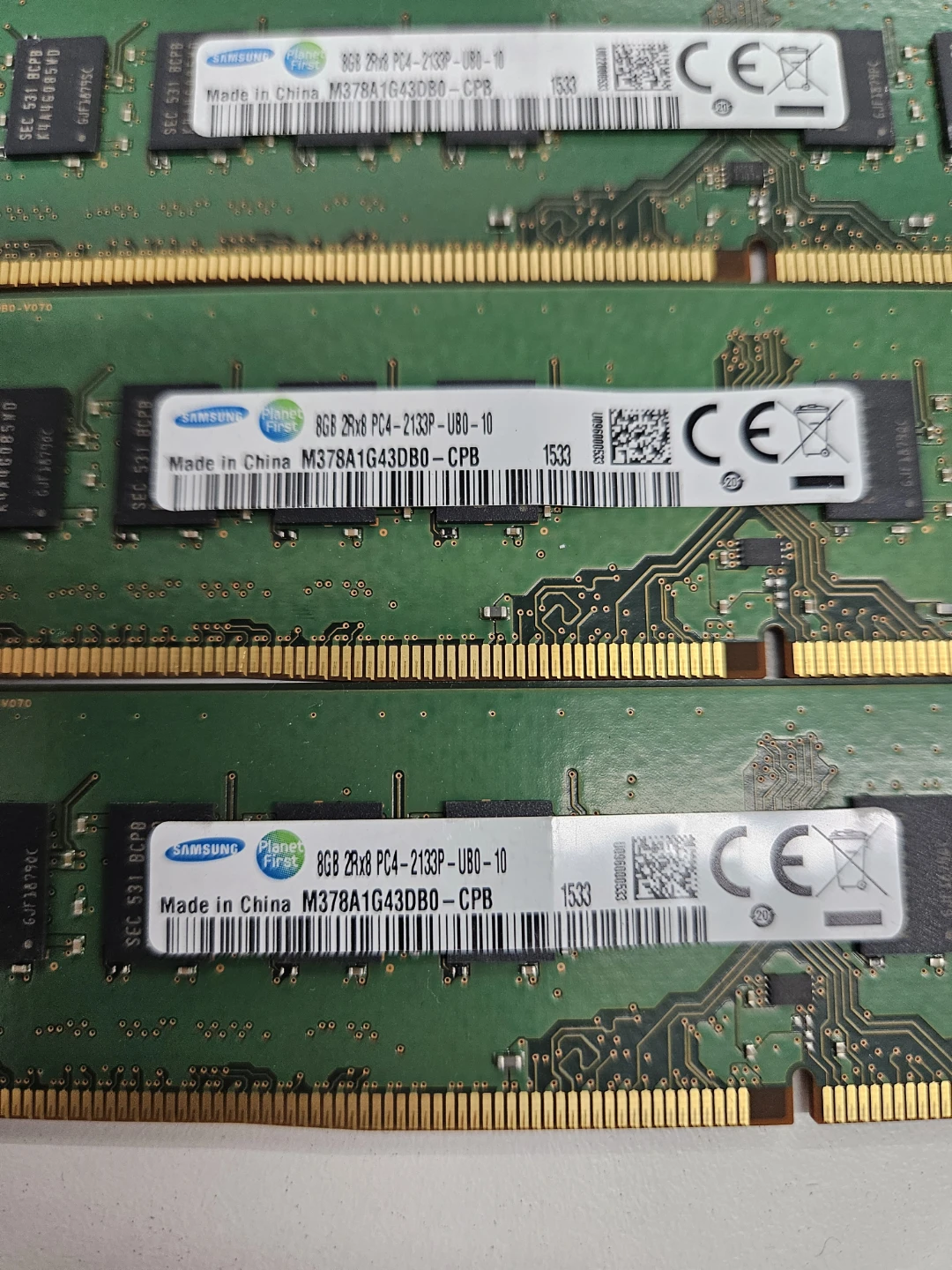 Samsung 8GB DDR4 RAM Sticks (4 Total) - photo 2