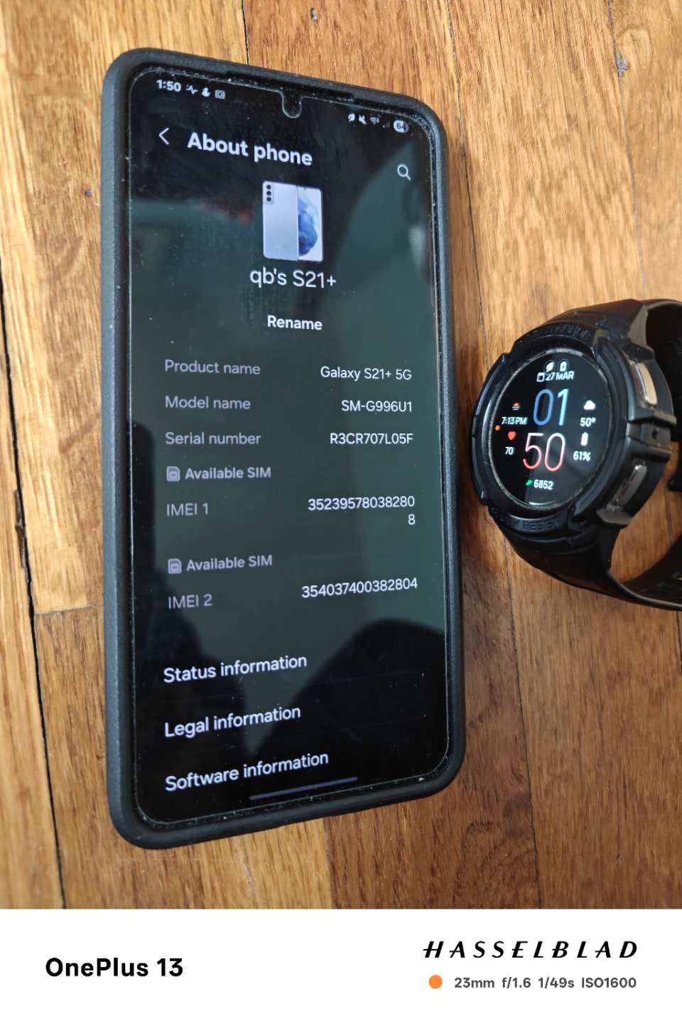 Samsung Galaxy S21+ 5G Smartphone