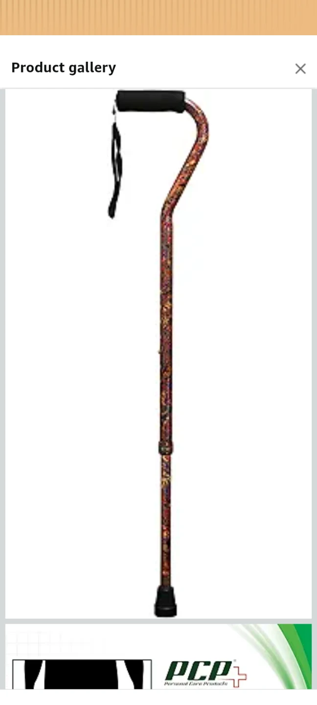PCP Adjustable Cane - Paisley Pattern - photo 3