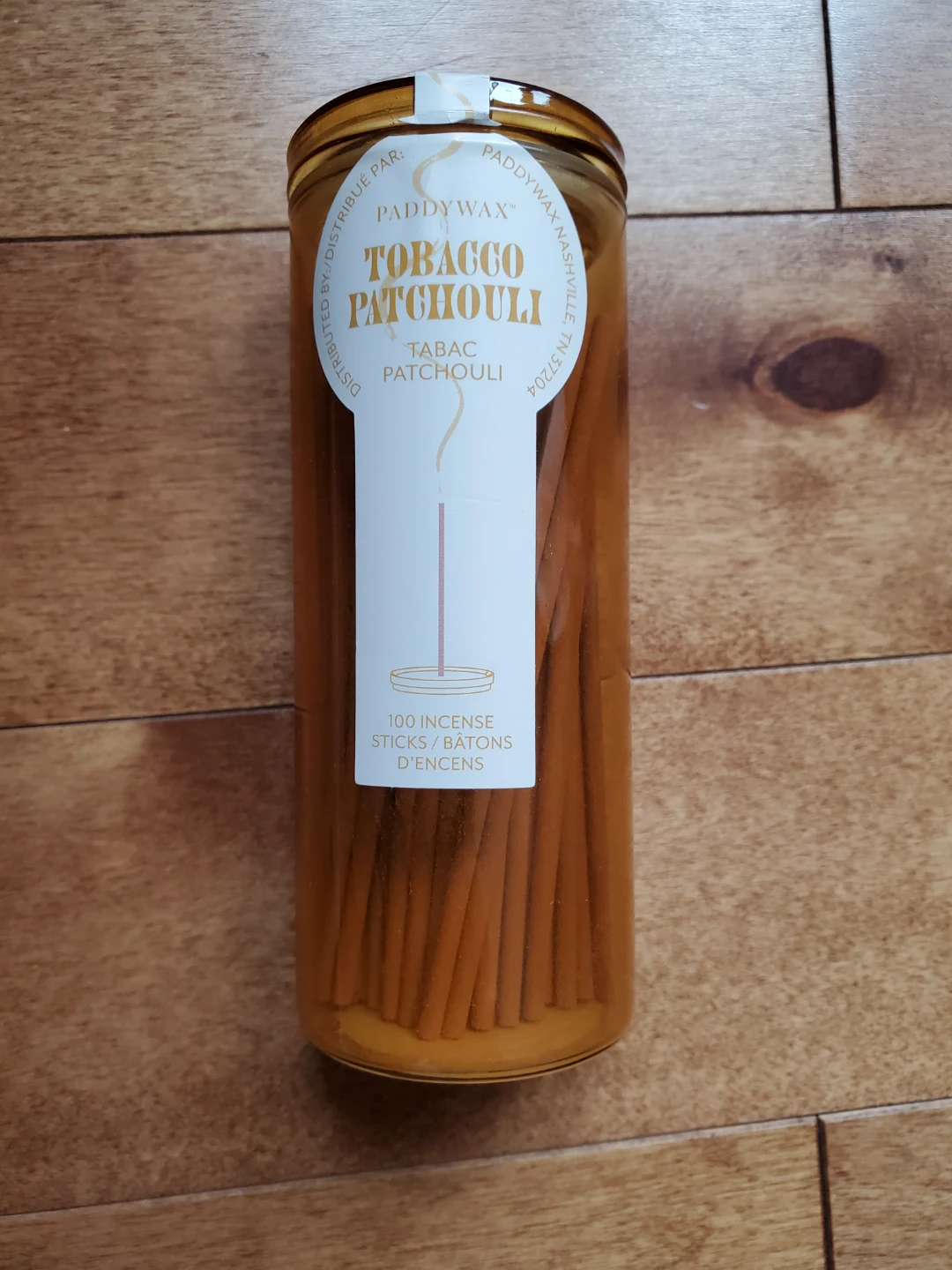 Paddywax Tobacco Patchouli Incense Sticks - 100 Count