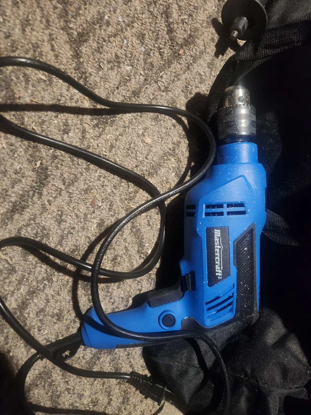 Mastercraft Blue Corded Drill