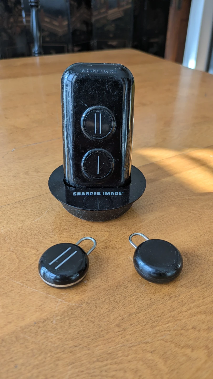 Sharper Image Electronic Key Finder with 2 Fobs
