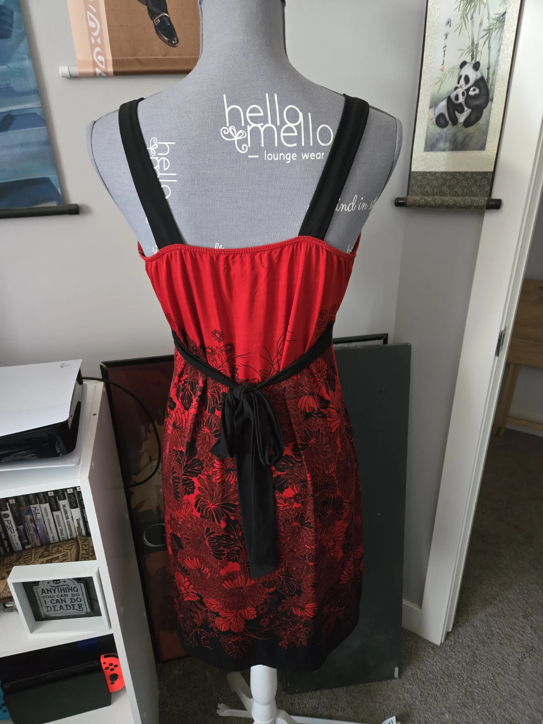 Majora Red Floral Dress - photo 2