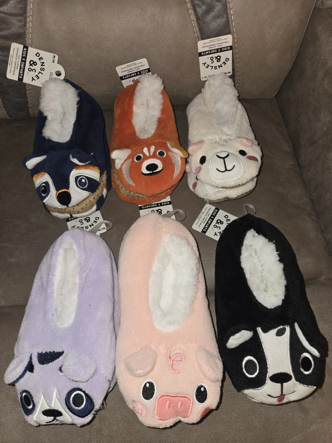 DENSLEY & CO Kids Cozy Slippers