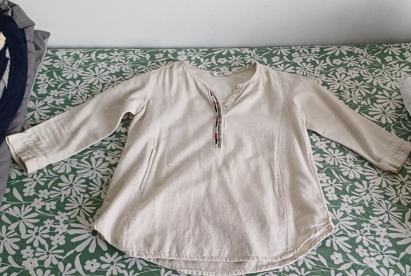 Marimekko Beige Tunic Top