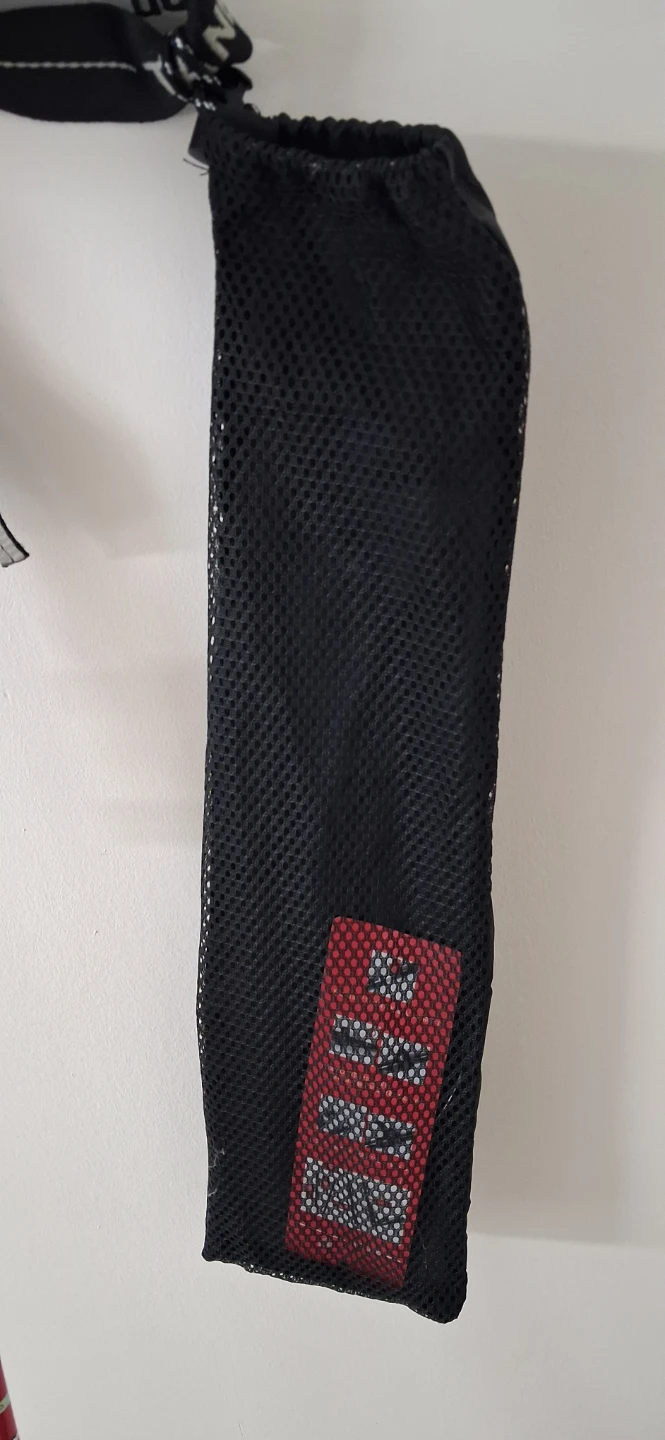 Red Trekking Poles with Mesh Bag - photo 3