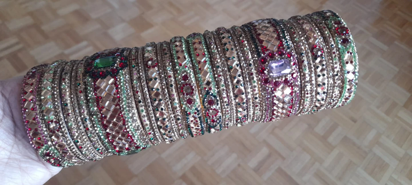 Sparkly Bangle Bracelet Set