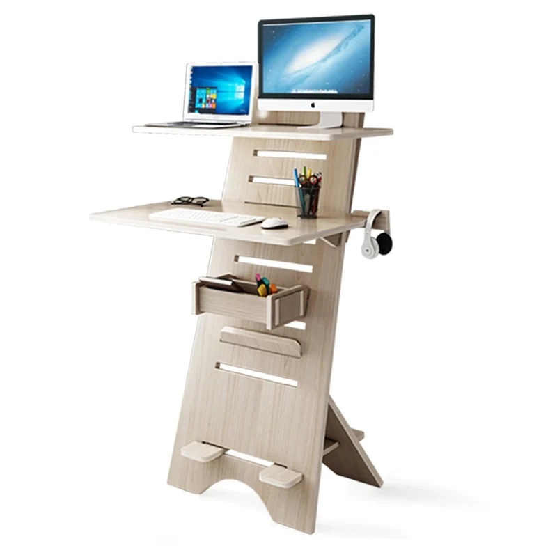 Minimalist Standing Desk (EcoTribe) - Adjustable, no tools