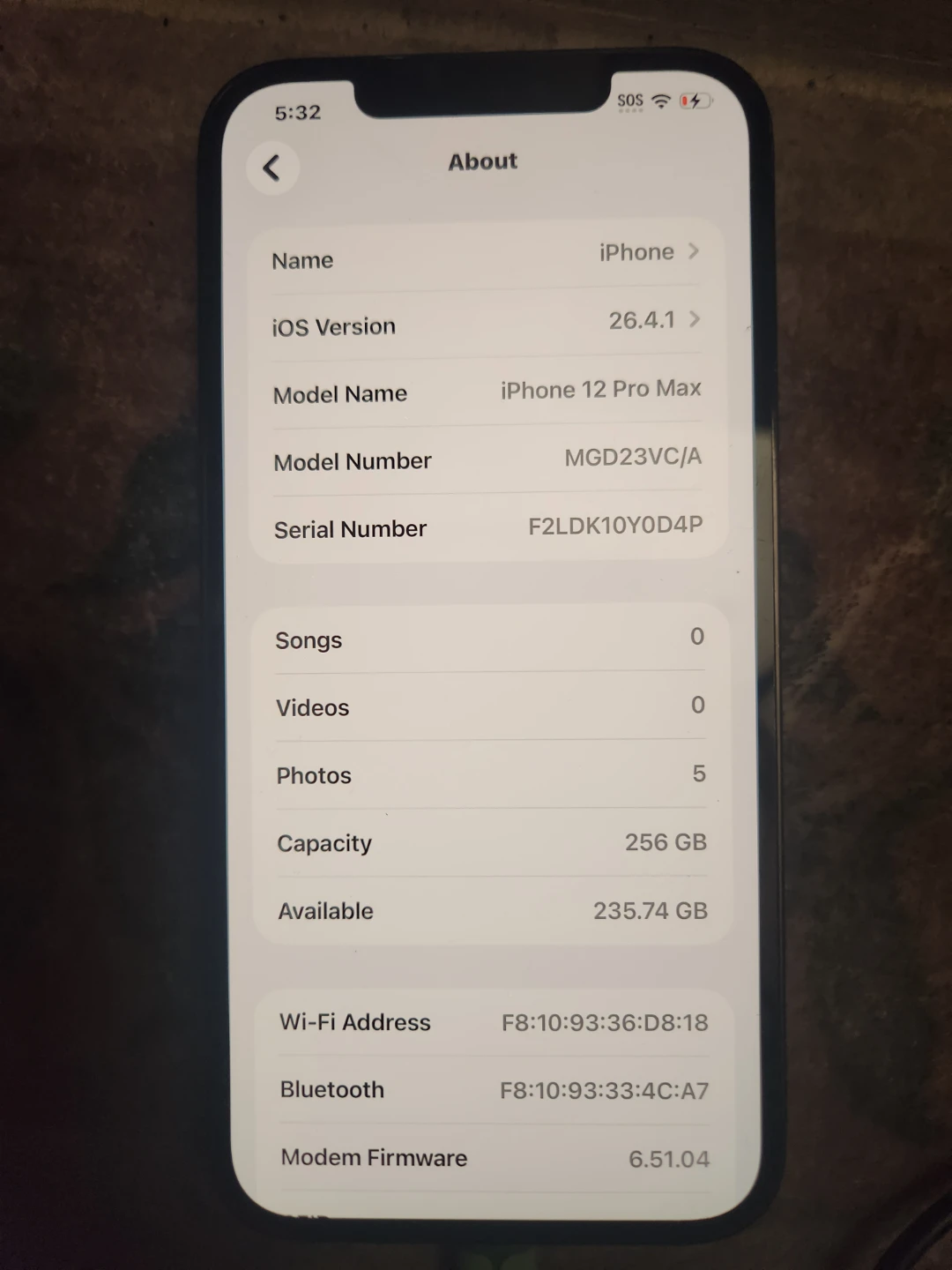 iPhone 12 Pro Max 256 GB - photo 3