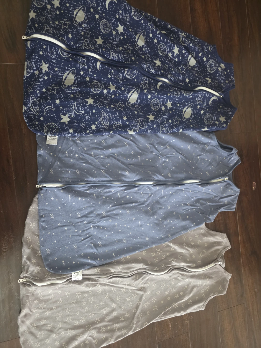 3 pack Unnivoll Sleep Sacks L/12-18 Months