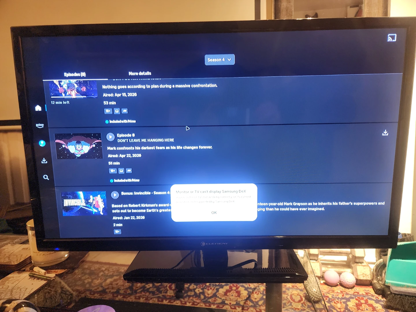 32" Element HD LED TV