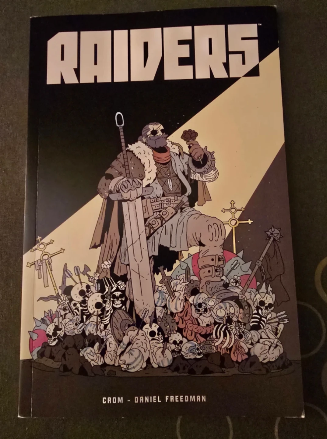 Raiders Graphic Novel by Daniel Freedman and Crom