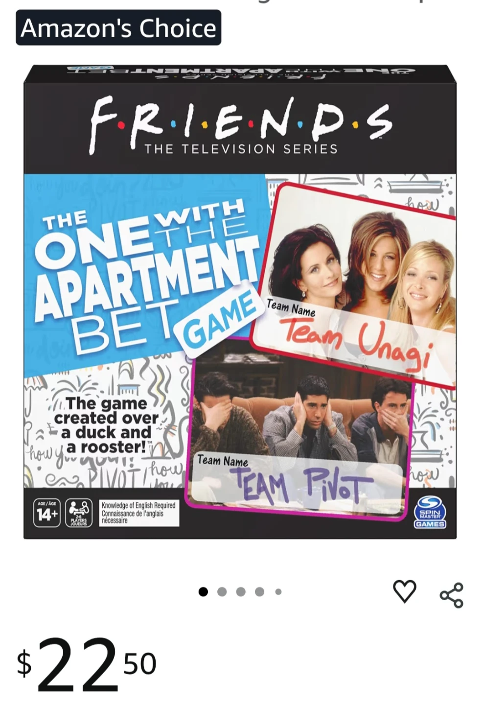 NEW! Friends TV SHOW Board Game