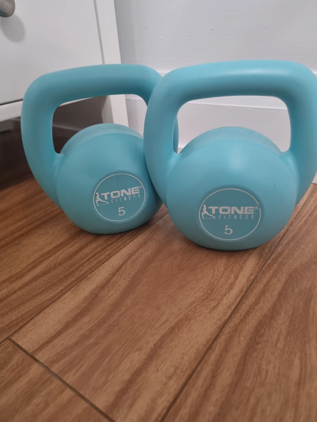 Tone Fitness 5lb Kettlebells (Pair)
