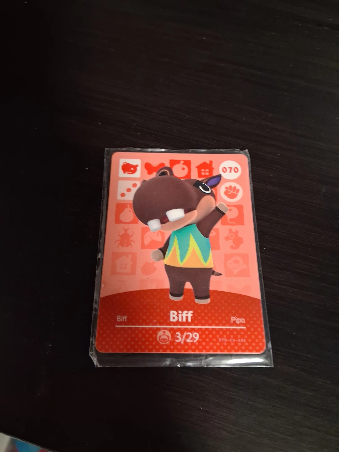 Animal Crossing Amiibo Cards - Set of 4