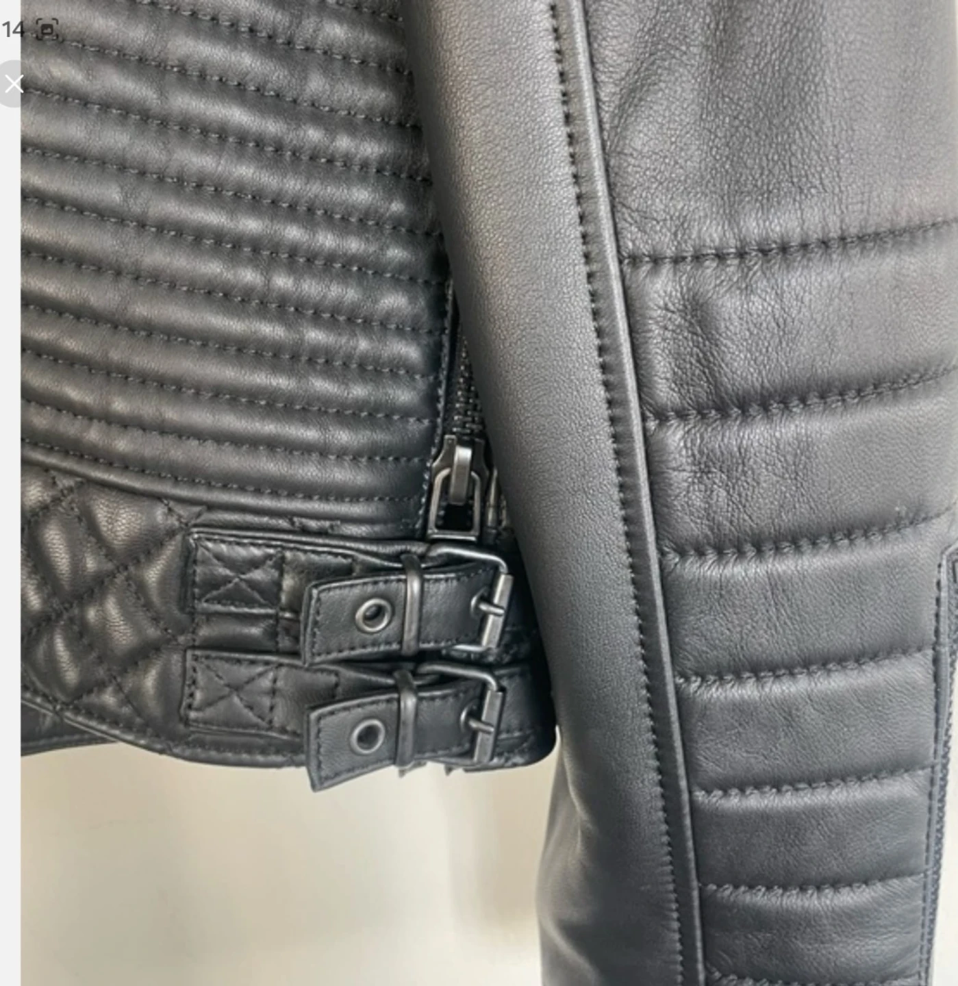 BODA SKINS Black Leather Jacket - photo 4