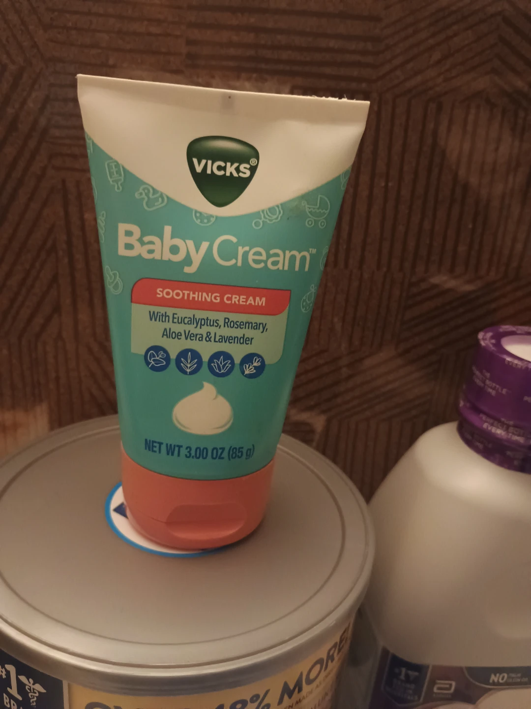 Baby milk bundle Vicks Baby Cream Soothing Cream - photo 2
