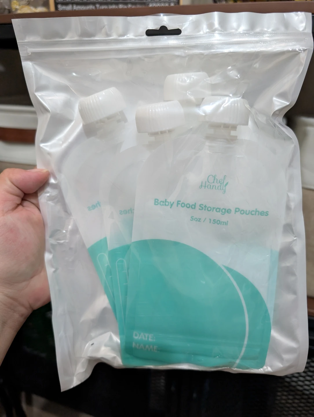 Chef Handy Baby Food Storage Pouches - (Pack of 3)