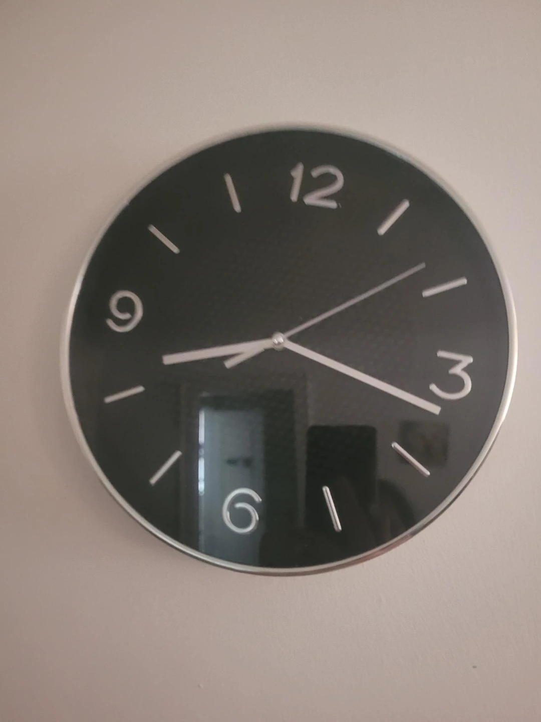 Black Wall Clock