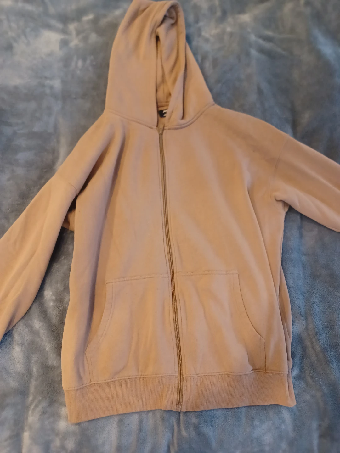 Ardene Zip-Up Hoodie - Tan - L/G