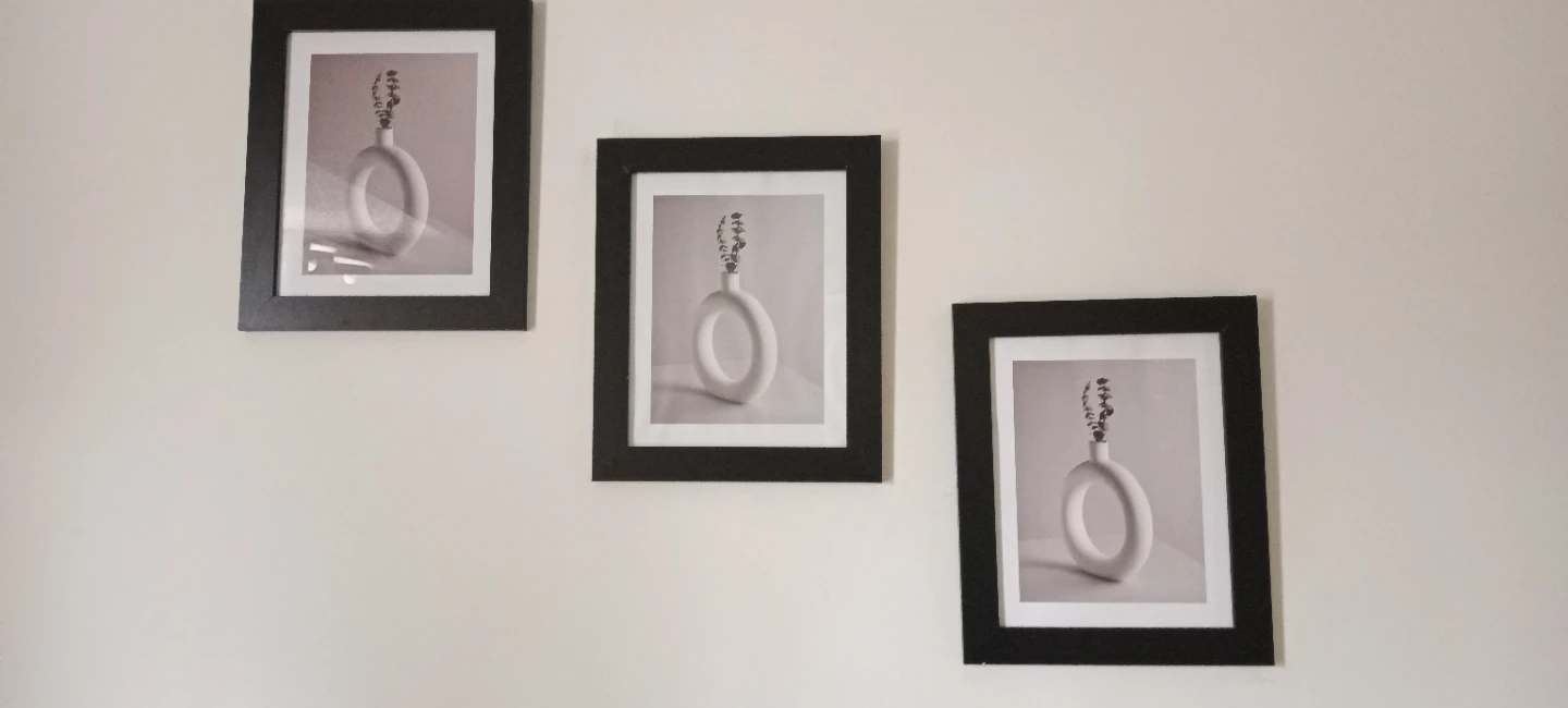 Set of 3 Framed Modern Art Prints