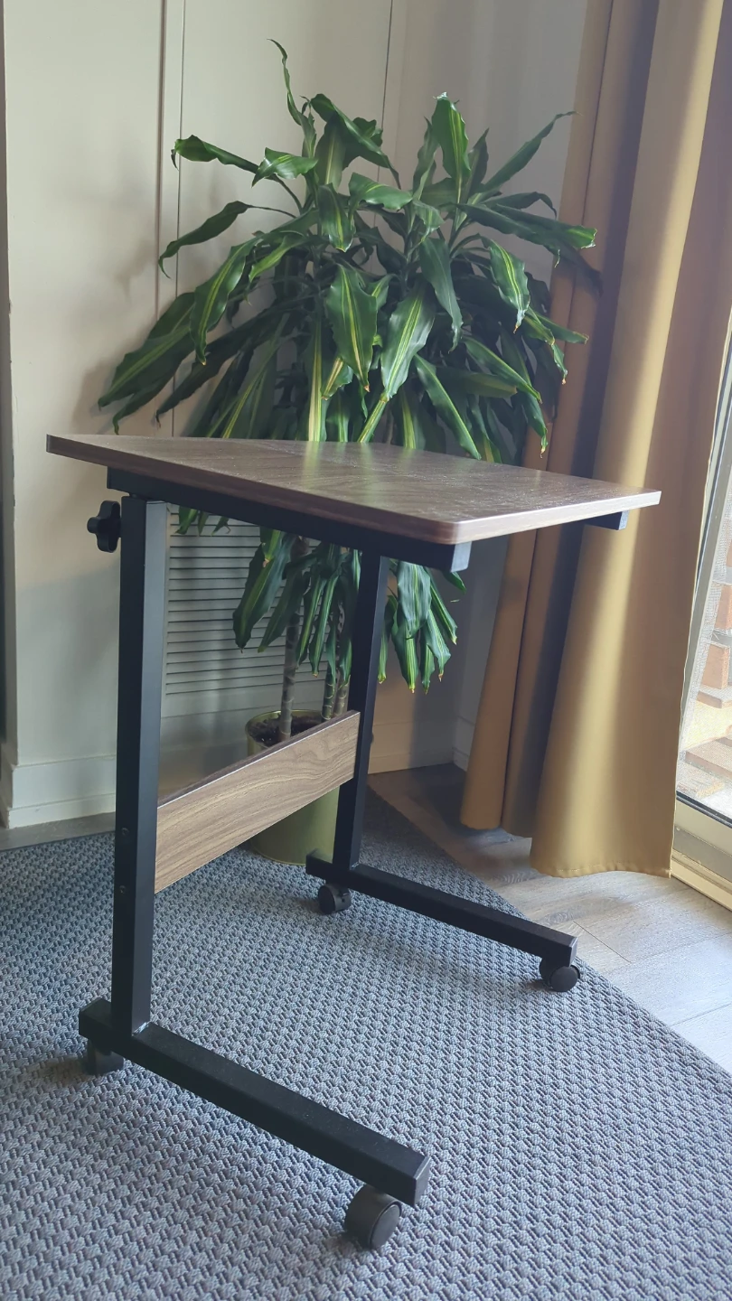 Adjustable Rolling Laptop Desk - photo 2