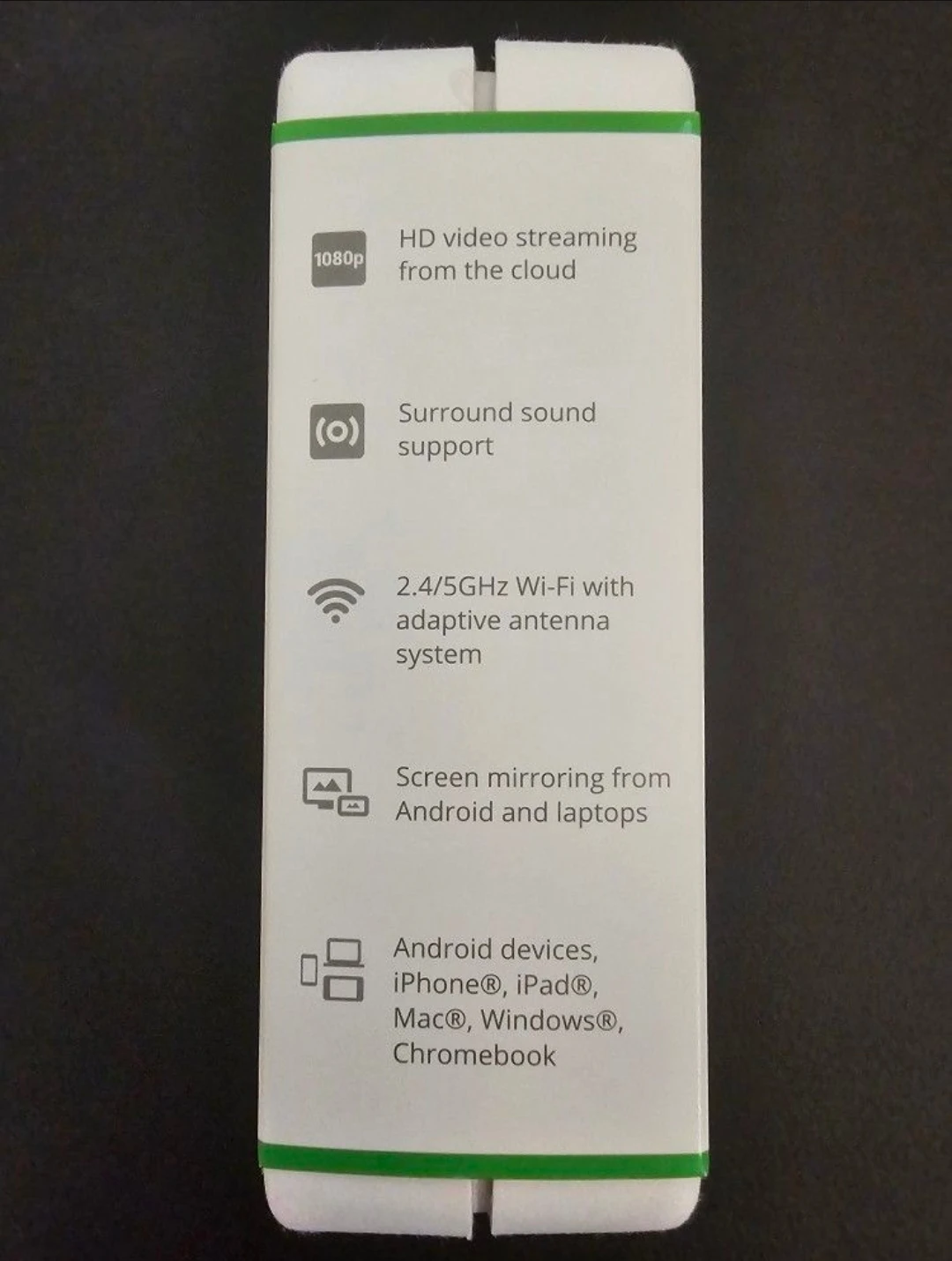 BRAND NEW FACTORY SEALED GOOGLE CHROMECAST 2ND GEN CORAL - photo 3