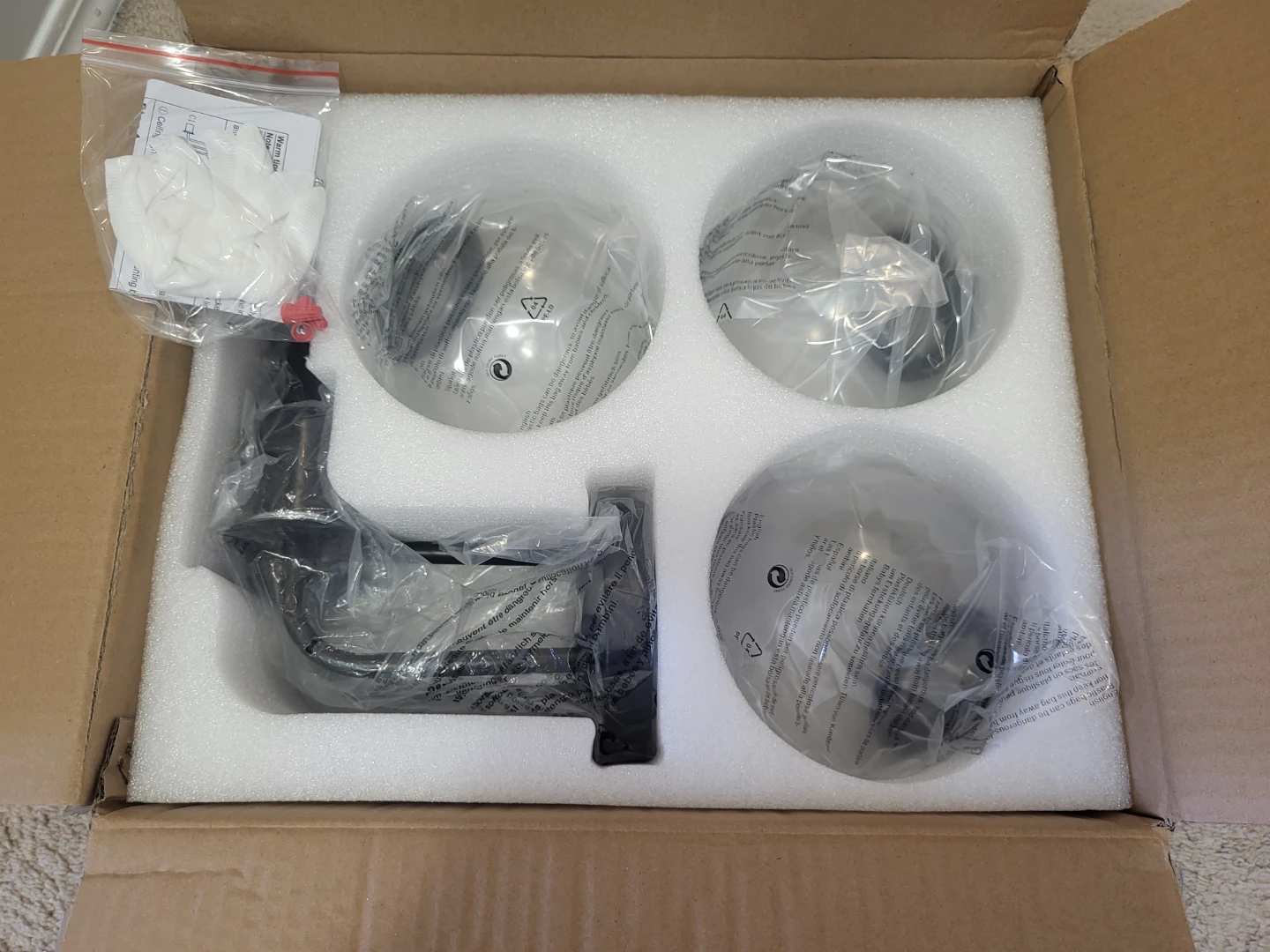 Modern ceiling light fixture (New in box) - photo 3