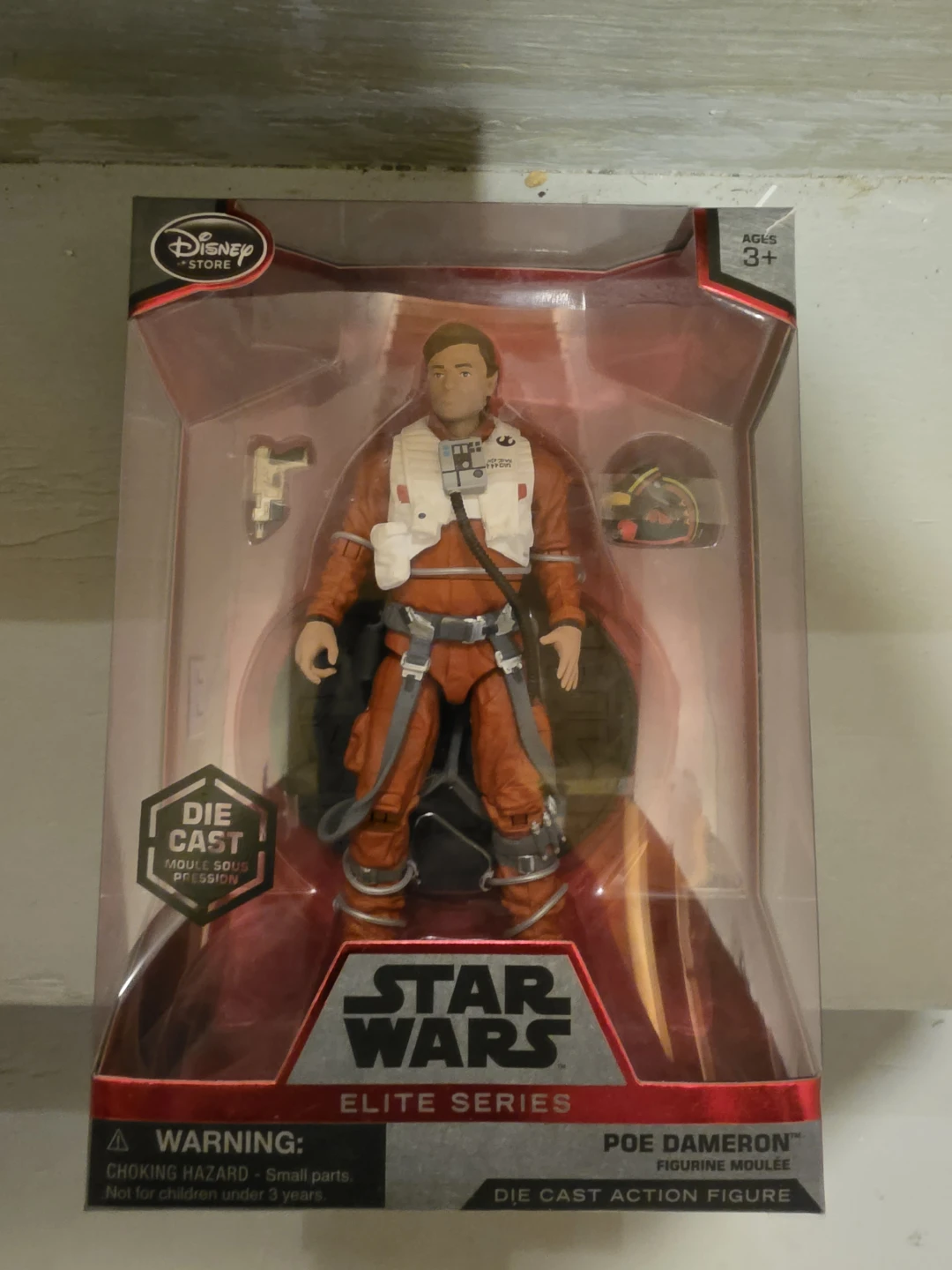 Disney Star Wars Elite Series Poe Dameron Die Cast Action Figure