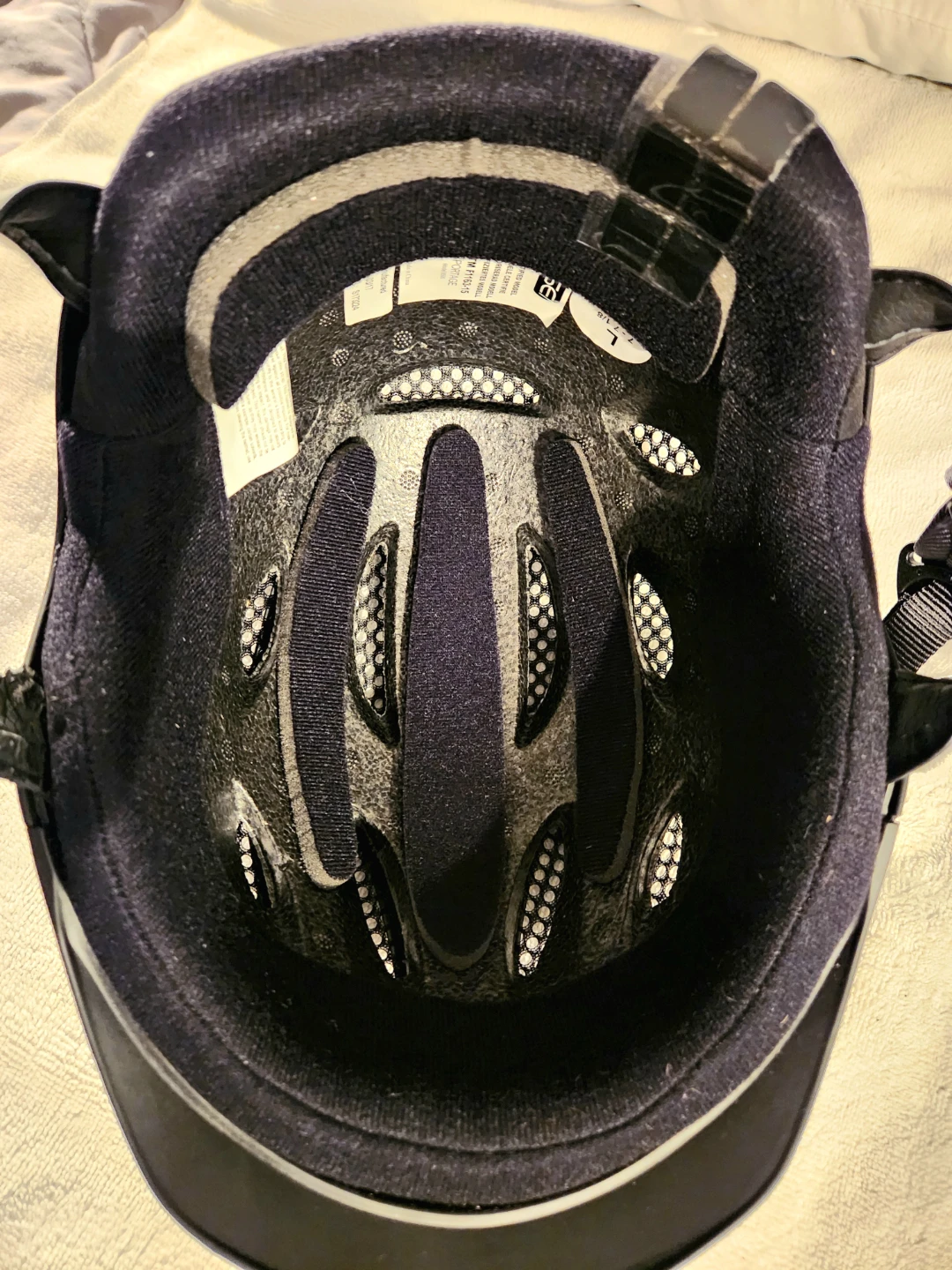 🌱Tipperary Black Equestrian Riding Helmet - photo 4