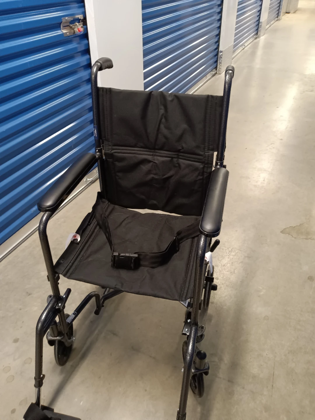 Excel Steel Transport Foldable Wheelchair